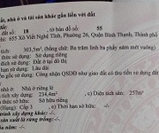 1 Cần bán gấp nhà mặt tiền xô viết nghệ tĩnh phường 26, quận bình thạnh 1 Cần bán gấp nhà mặt tiền xô viết nghệ tĩnh phường 26, quận bình thạnh