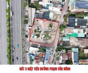Bán lô đất góc 3 mặt tiền đường phạm văn đồng phường hiệp bình chánh tp thủ đức