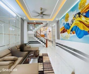 Nhà 3 tầng  đẹp 4 x 25m   shr lê thị riêng - thới an q12  hẻm xe hơi 5m thông gần gv