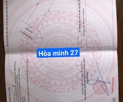 Bán đất đường hòa minh 27 - sát nguyễn sinh sắc