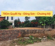 Siêu phẩm 780m tại đông sơn-chương mỹ-hà nội
