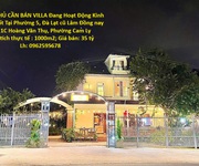 Vị trí đẹp   giá tốt    chính chủ cần bán villa đang hoạt động kinh doanh tốt tại phường 5, đà lạt