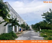 Bán nhà Khu dân cư Phú An, Cần Thơ, DT 90m2 sổ hồng 4,5x20m xây 1 trệt 1 lầu