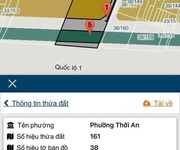 Siêu phẩm lô góc  50x100  3 mặt tiền quốc lộ 1a, p.thới an, q.12