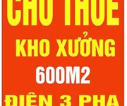 3 Cho thuê kho xưởng 600m    hồng vân, hà nội   giá tốt