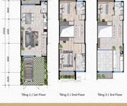 3 Bán cắt lỗ nhà phố an gia standard tân phước khánh, tân uyên, bình dương - căn kế góc 5x17m, trệt 3