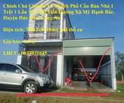 Chính chủ chuyển về thành phố cần bán nhà 1 trệt 1 lầu mặt tiền đường mỹ hạnh bắc, đức hòa, long an