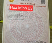 Bán lô đất đường hoà minh 23 trục thông trần nguyên đán