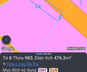 Chủ bán 475mv 60 thổ cư khu dân cư qh 2mt nhựa