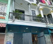 Bán nhà  4x13.5  3 lầu  4x13.5  hxh 1/ lâm thị hố, q12 giá rẻ