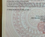 Cần bán nhà 8,2tỷ-108m2 có 5 kiot dòng tiền 12triệu tháng ngay đông hoà dĩ an