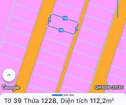 Chính chủ cần bán lô đất đường số 3 hoà long. 112m2, 80 thổ cư,