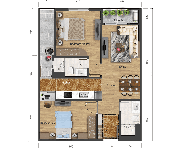 Chỉ   8.x tỷ sở hữu ngay căn hộ 2n tại chung cư Florence Mỹ Đình