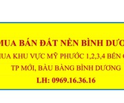 Cần Mua Đất Bình Dương Tại Các Khu Vực Mỹ Phước, Thành Phố Mới Bình Dương