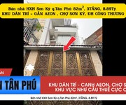 Bán nhà hxh sơn kỳ q.tân phú 82m , 3tầng, 8.89 tỷ - gần aeon