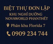 Biệt thự đơn lập- khu nghỉ dưỡng nova phan thiết