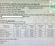 Bán nhà xưởng   KCN LONG BÌNH  LOTECO , BH, ĐN   5.138m