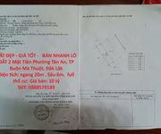 Đất đẹp - giá tốt -   bán nhanh lô đất 2 mặt tiền phường tân an, tp buôn ma thuột, đăk lăk