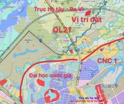 Cần bán gấp - lô đất 2 mặt tiền đẹp nhất khu vực cổ đông - hòa lạc chưa tới 2 tỷ