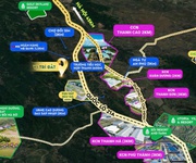 9 Lô đất diện tích 70,9 m liền kề vs các Cụm CN Thanh Cao, Thanh Hà, Phú Thành đặc biệt tiếp giáp với