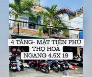Mtkd ngay chợ vải phú thọ hoà   sẵn dòng tiền   4 tầng   86m ngang 4.5   19 tỷ tl