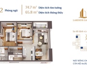 Chuyển nhượng lại suất ngoại giao dự án LakeSide Garden - căn góc - 69m2 - 2PN - Tầng 17 - view đẹp