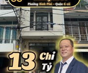 nhà mới xây 4 tầng   mt khu bình phú - 5pn   giá 13 tỷ - tìm nhà phố