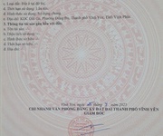 Bán ô đất mặt phố Trần Khánh Dư, Đống Đa, Vĩnh yên, Vĩnh Phúc. Giá chỉ 5,8 tỷ