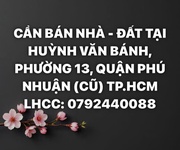 Cần bán nhà - đất tại huỳnh văn bánh, phường 13, quận phú nhuận