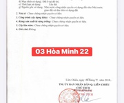 Lô đất hòa minh 22 - sát trục nguyễn sinh sắc - gần biển