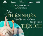 The emerald garden view nơi thiên nhiên hiện diện trong từng tiện ích giá chỉ dưới 35tr/m2