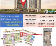 Căn Studio 32.3m2 giá chỉ 1.734 tỷ cách cầu Hòa Xuân 800m - CORA TOWER