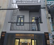 Nhà 3 tầng 48m   4x12 mới 100   sát lê văn quới, ngã tư bốn xã   hẻm 6m thông   bhh, bình tân.