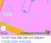 1 Cần bán lô đất hồ tràm cách biển 500m