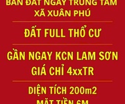 Chỉ 4xx triệu sở hữu lô đất kcn lam sơn, gần sân bay