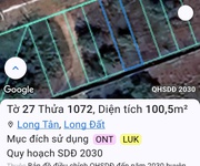 Chủ cần bán lô đất mặt tiền đường tỉnh lộ 52 diện tích 5 20 thổ cư toàn bộ .đường rộng 30m