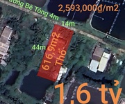 Bán gấp lô đất thổ có nhà xã vàm cỏ giá 1,6 tỷ