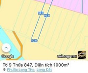 Bán 1000m đất view hồ suối môn xã phước long thọ huyện đất đỏ