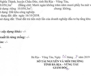 2 Bán 3 lô đất  KCN Châu Đức, Nghĩa Thành, Bà Rịa - Vũng Tàu