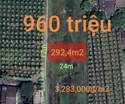 Bán lô đất thổ phân lô giá đầu tư 960 triệu.lô