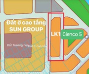 Bán gấp Liền kề 1 khu B Cienco 5 giáp Sun Mê linh chỉ 5,xty
