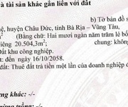 5 Bán nhà xưởng   KCN Châu Đức, Bà Rịa   Vũng Tàu   11.026m