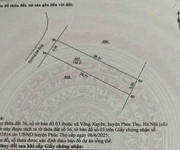 Duy nhất 1 lô   giá chỉ hơn 20 triệu/m2 tại võng nội - phúc lộc - hà nội
