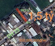 Bán đất xã vàm cỏ mặt tiền đường dh25 giá 1,5 tỷ