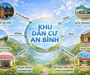 Chỉ từ 2XX triệu   sở hữu ngay đất có sổ đỏ tại trung tâm AN BÌNH   LẠC THỦY