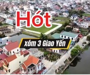 Sở hữu ngay lô đất đẹp - giá tốt - vị trí đắc địa tại xóm 3 giao yến, huyện giao thuỷ, nam định