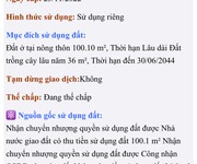 Chính chủ bán đất thổ cư sổ riêng   kdc phúc đạt, dĩ an  78,4 m2 3,3 ty