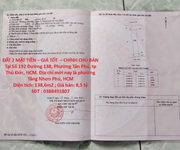 Đất 2 mặt tiền   giá tốt    chính chủ bán tại số 192 đường 138, phường tân phú, tp thủ đức, hcm