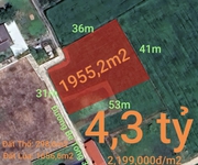 Bán lô đất thổ lúa làm nhà vườn xã nhựt tảo giá 4,3 tỷ