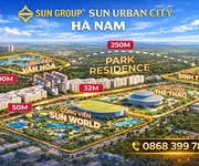 Sun hà nam- tâm điểm sống mới, đón sóng phát triển phía nam hà nội